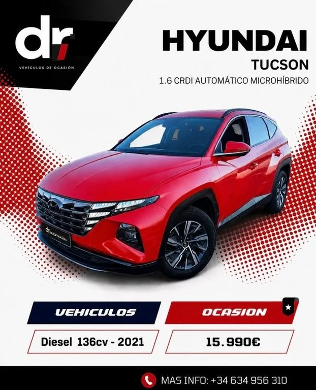 HYUNDAI Tucson Tucson 1.6 CRDI 48V Maxx 4x4 DT