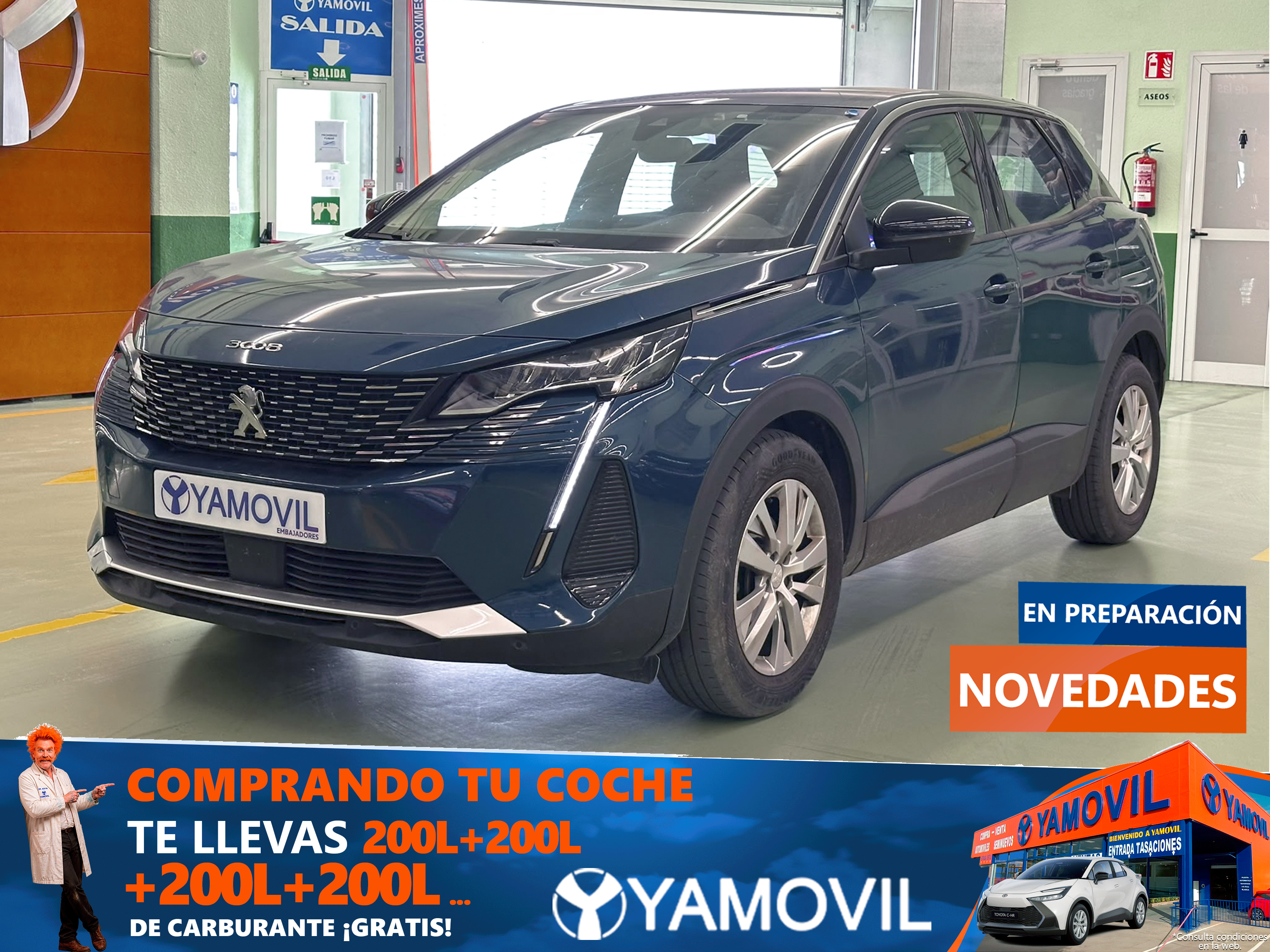 Peugeot 3008 BlueHDi 130 SANDS Active Pack 96 kW (130 CV)