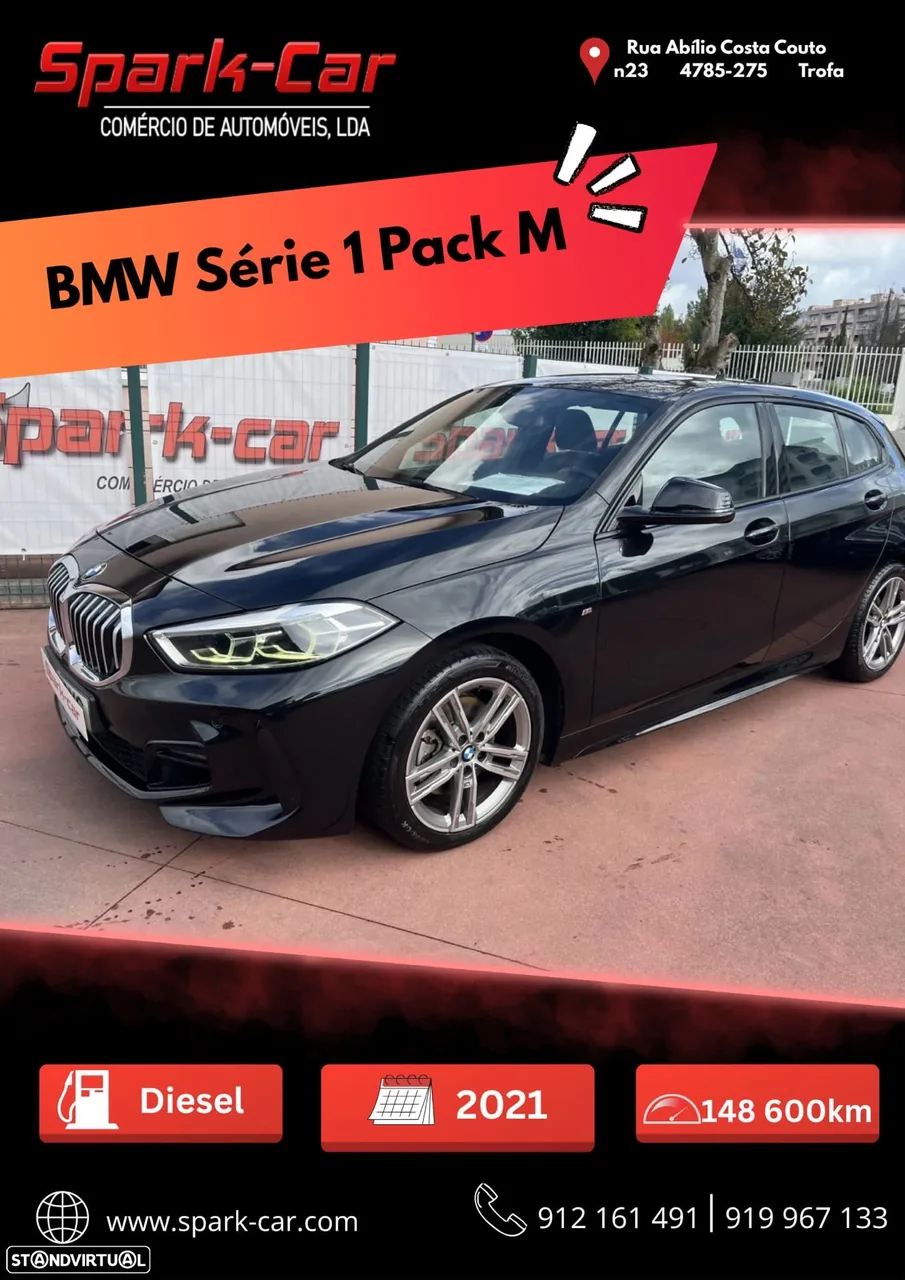 BMW 116 d Pack Desportivo M